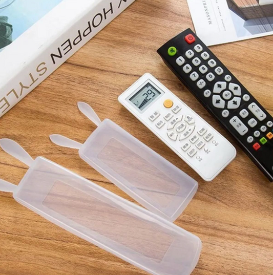 Silicon Remote Cover | Soft Protective Silicone Case for TV, AC & LED Remotes – Anti-Slip, Durable & Easy to Clean (Large) & (Small)