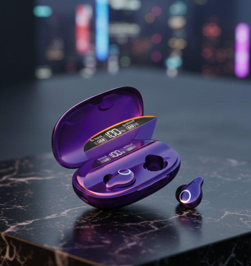 TWS K8/K8A True Wireless Stereo Earbuds | Mini Bluetooth 5.2/5.3 Headset with HD Sound, Noise Reduction & Ergonomic Sport Design