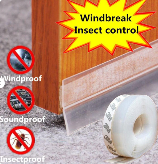 5 Meter Door Seal Tape – Strong Adhesive Weatherproof Strip for Doors & Windows | Soundproof, Dustproof & Anti-Draft