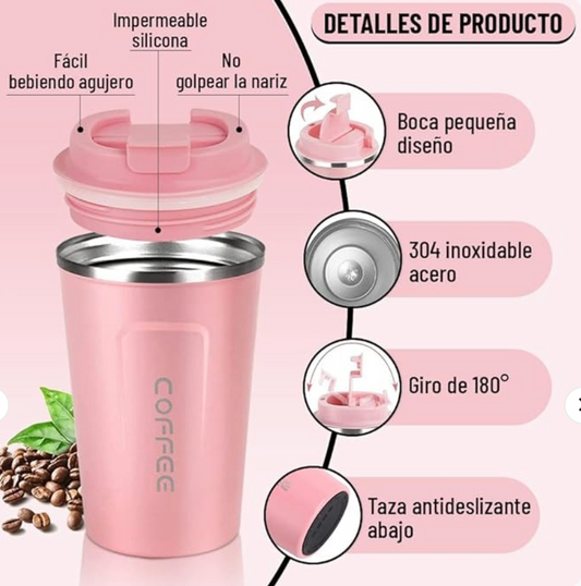 Stylish Coffee Cup – Leak-Proof, Durable & Perfect for Home, Office & Travel