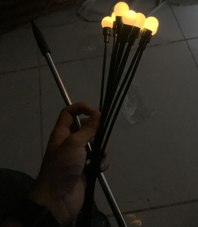 Upgraded Solar Firefly Garden Lights – Outdoor Waterproof Decorative Lighting with Warm Glow