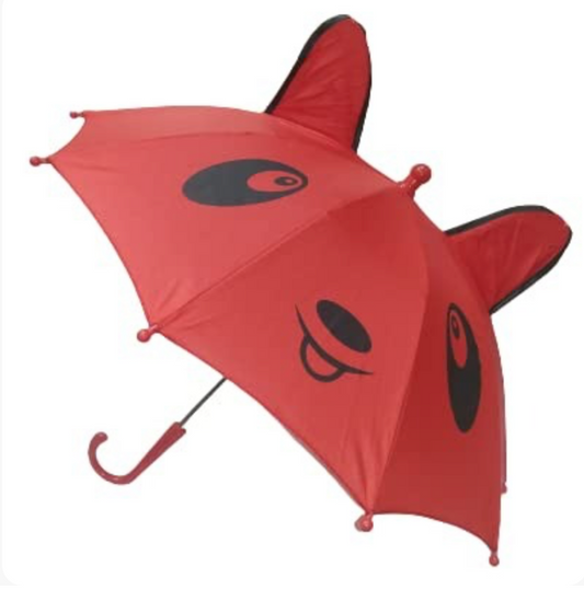 Kids Cartoon Umbrella – Small Lightweight & Compact Umbrella for Children | Multicolor Random Design