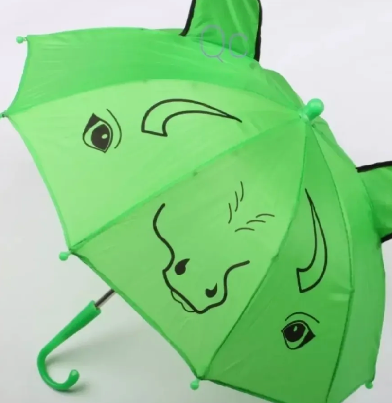 Kids Cartoon Umbrella – Small Lightweight & Compact Umbrella for Children | Multicolor Random Design