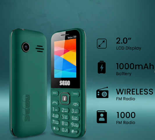 SEGO Value 200 – Compact & Reliable Connectivity Device | Fast Performance, Durable Design