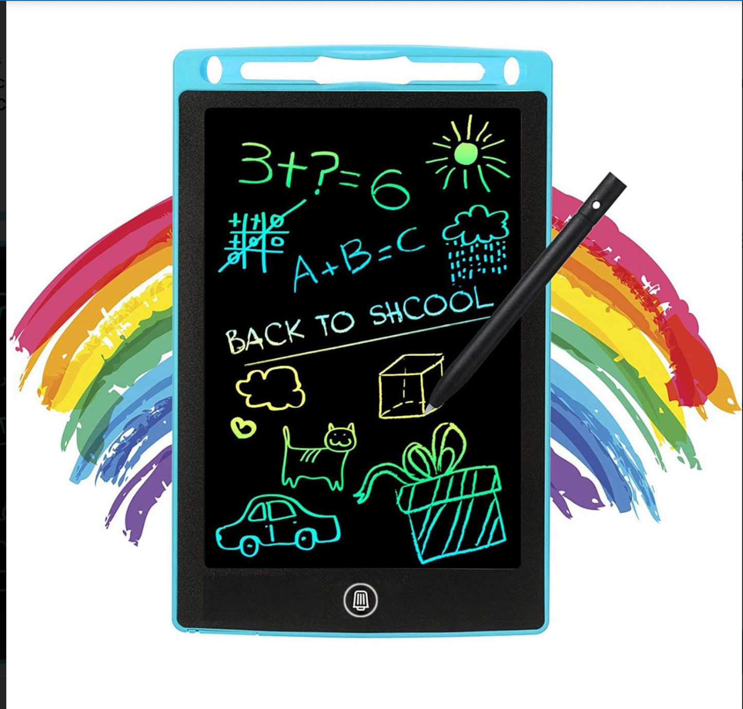 8.5 Inch Multicolor Tablet Price | Lcd Writing Tablet For Kids – Digital Drawing Pad – Erasable Writing Board – Writing Pad (random Color)