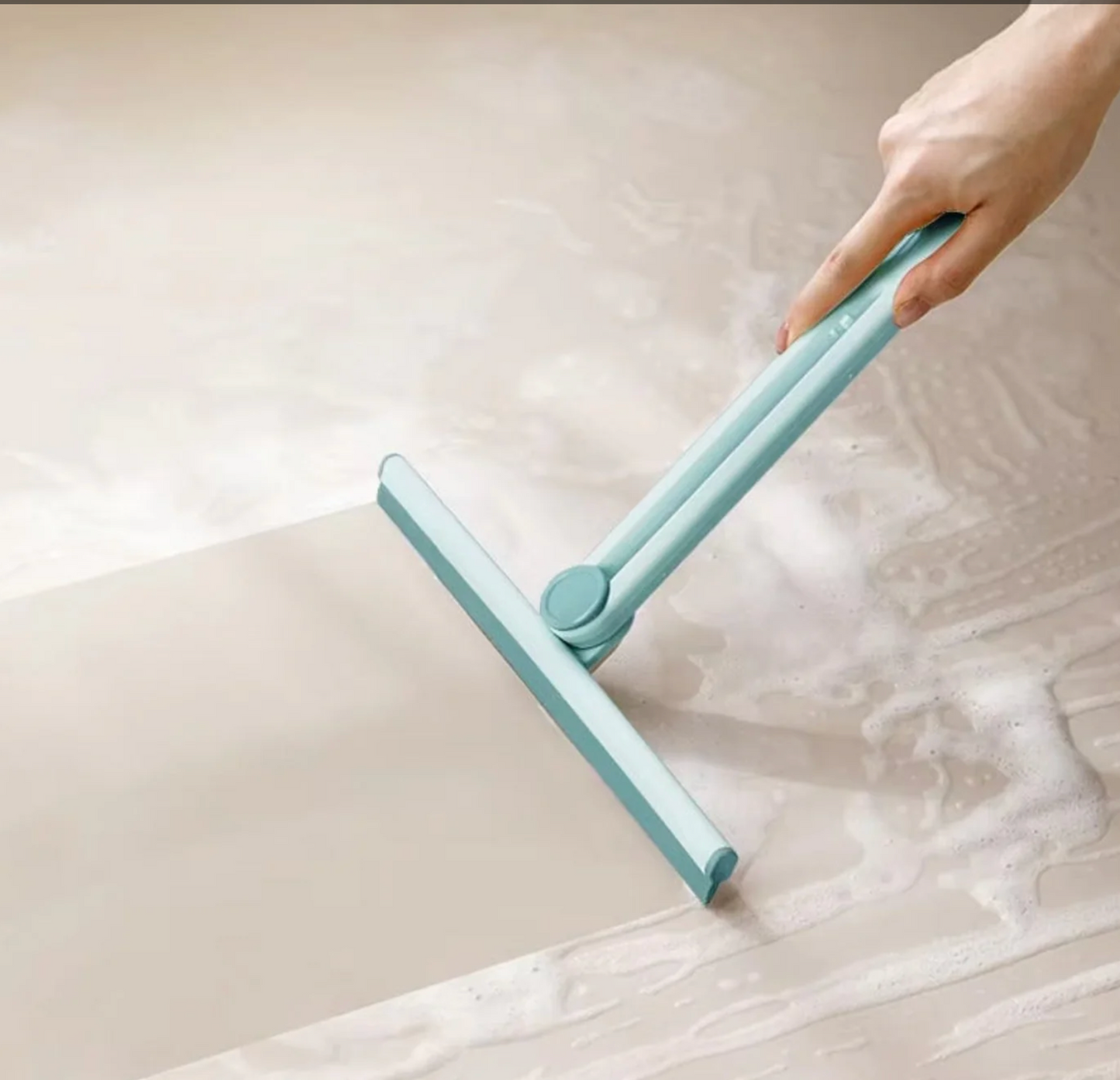 360° Rotating Foldable Silicone Squeegee – Window & Surface Cleaner, Multipurpose Silicone Cleaner,For Windows, Tiles & Mirrors