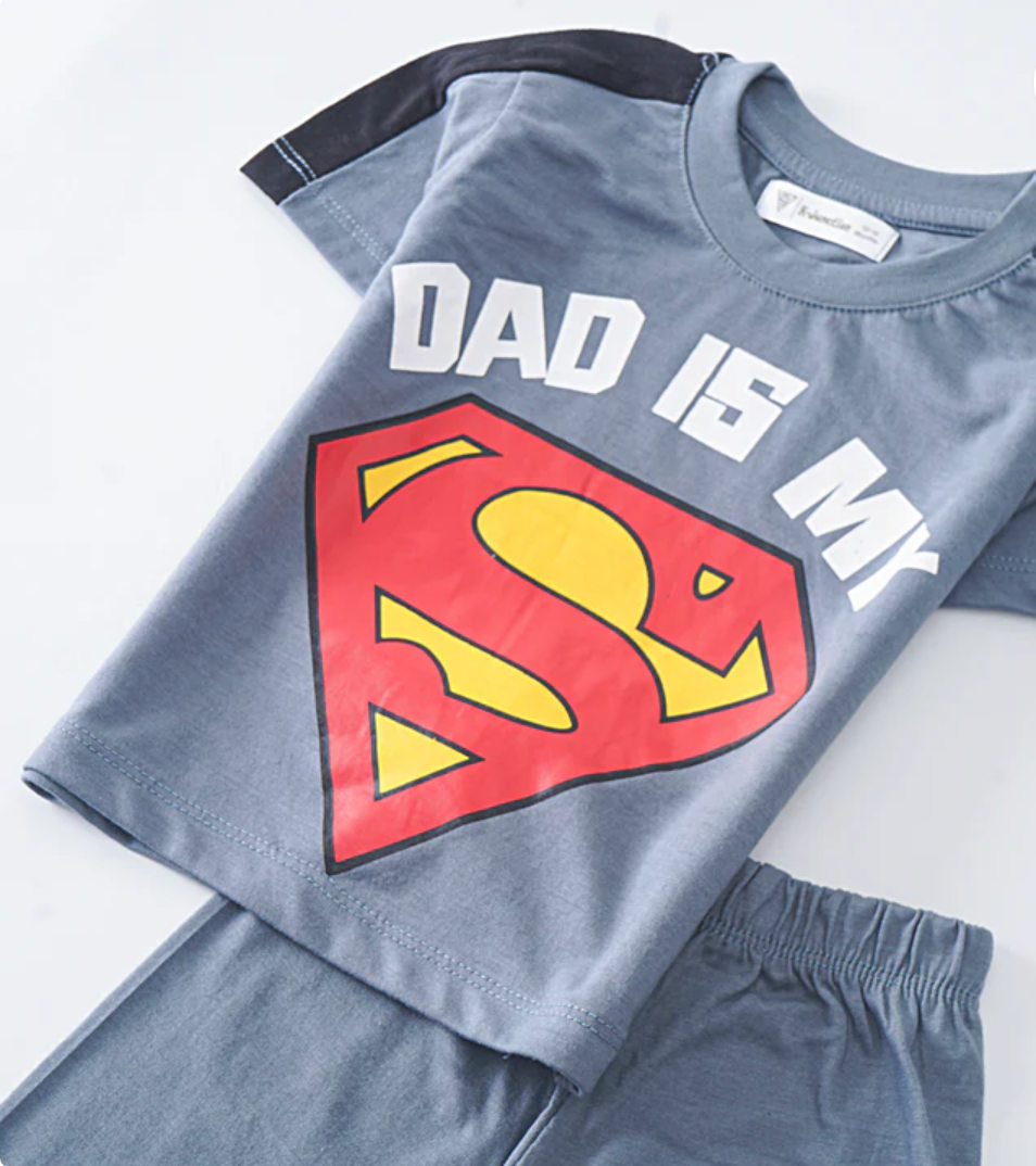 Boys Half Sleeves 2 Piece Suit