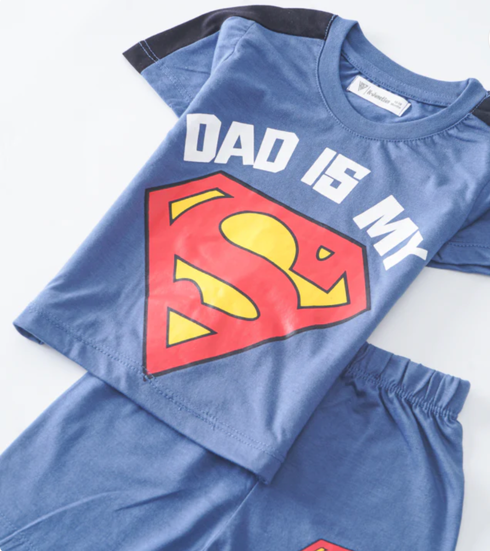 Boys Half Sleeves 2 Piece Suit