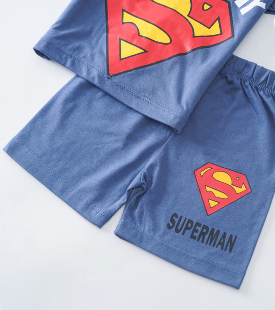 Boys Half Sleeves 2 Piece Suit