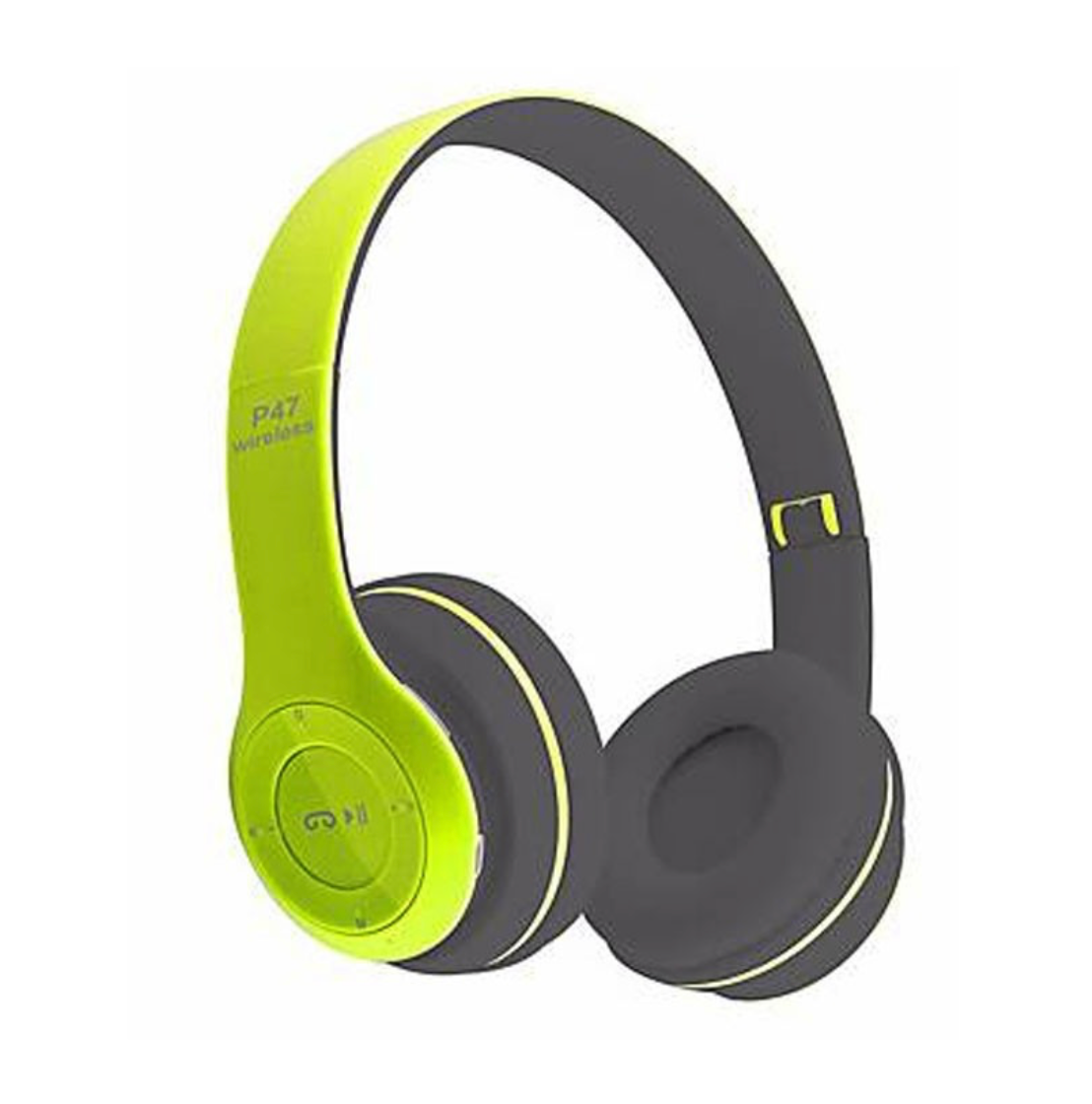 P47 Bluetooth Headphones Over Ear – Foldable Wireless Headset For Gaming & Music | Noise Cancelling, Built‑In Mic, HiFi Stereo Sound | Best Wireless Headphones For Mobile & PC