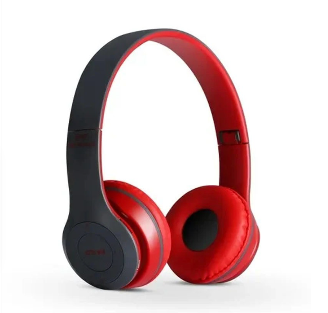 P47 Bluetooth Headphones Over Ear – Foldable Wireless Headset For Gaming & Music | Noise Cancelling, Built‑In Mic, HiFi Stereo Sound | Best Wireless Headphones For Mobile & PC