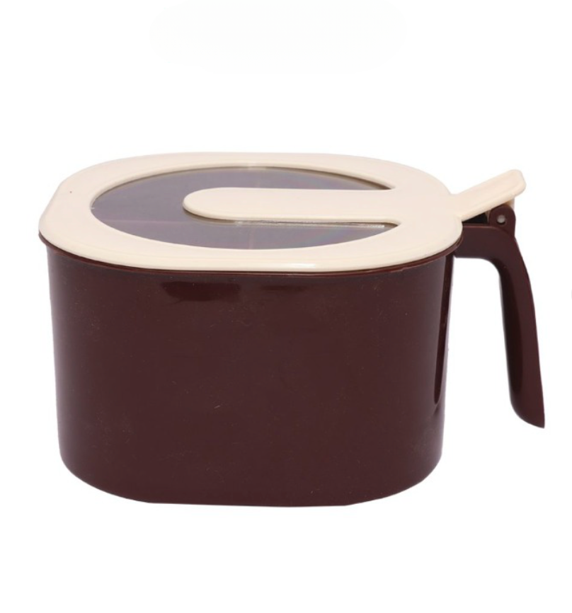 4-in-1 Modern Spice Kit – Partition Kitchen Seasoning Box with Spoons | Multi-Compartment Spice Jar Organizer (Random Color)