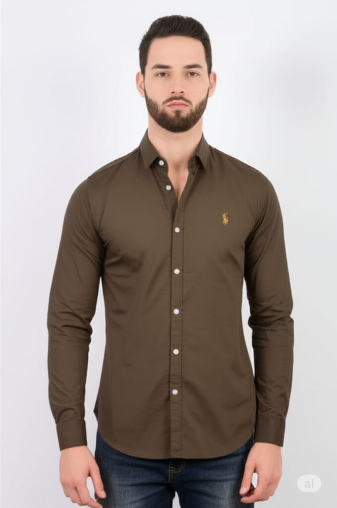 Brown Casual Shirt for Men – Effortless Style & Everyday Comfort