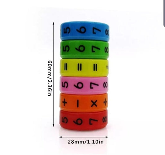 Magnetic Montessori Kids Preschool Educational Plastic Toys For Children Math Numbers DIY Assembling Puzzles Boys Girls Gifts